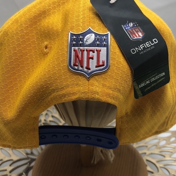 NEW ERA 9FIFTY On Field Sideline Collection Youth SnapBack L.A. RAMS Ball Cap - Picture 6 of 13